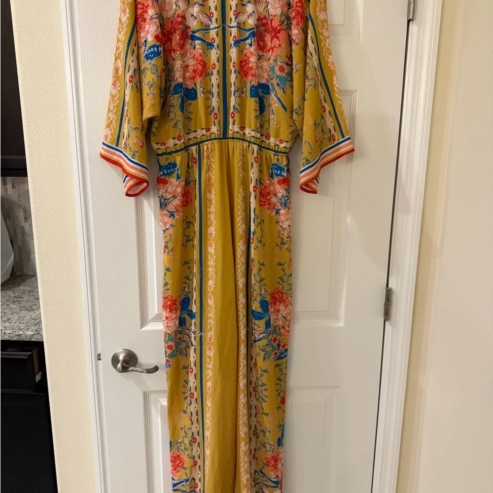 Flying Tomato Pink and Blue Plaid Jumpsuit - Picture 3 of 5